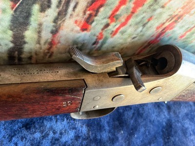 1901 Remington rolling block 7X57 excellent smokeless steel barrel - Image 9 of 15