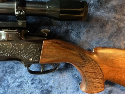 Brno 306 O/U rifle 5.6 x 50r/222r mag/shotgun plus extra set of 12 gauge shotgun barrels - Image 5 of 12