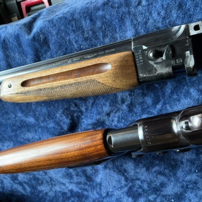 Brno 306 O/U rifle 5.6 x 50r/222r mag/shotgun plus extra set of 12 gauge shotgun barrels - Image 10 of 12