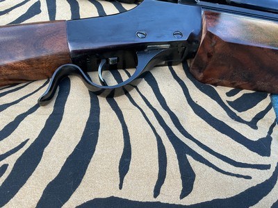 Falling Block works Winchester looking falling block custom rifle in 25–20 SS - Image 5 of 12