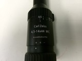 ZEISS CONQUEST 4.5-14 X 44MM MC SIDE FOCUS ANIB GERMAN GLASS ASSEMBLED IN USA - Image 4 of 10