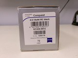 ZEISS CONQUEST 4.5-14 X 44MM MC SIDE FOCUS ANIB GERMAN GLASS ASSEMBLED IN USA - Image 9 of 10