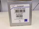 ZEISS CONQUEST 3.5-10X44MM MC HUNTING TURRETS #71 Z-600 Reticle - Image 10 of 10