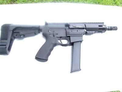 SPIKES TACTICAL AR15 PCC 9MM 5" BA Barrel ARCFIRE FRT TRIGGER GLOCK PATTERN MAGAZINES