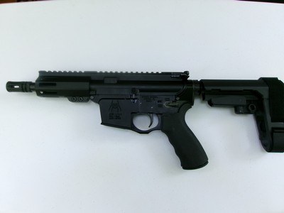 SPIKES TACTICAL AR15 PCC 9MM 5" BA Barrel ARCFIRE FRT TRIGGER GLOCK PATTERN MAGAZINES - Image 2 of 9