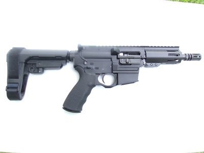 SPIKES TACTICAL AR15 PCC 9MM 5" BA Barrel ARCFIRE FRT TRIGGER GLOCK PATTERN MAGAZINES - Image 2 of 13