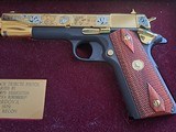 Leatherneck tribute pistol colt.45!!! - 1 of 7