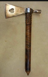 Twice Published Western Plains Indian Pipe Tomahawk CA 1870-90 - 1 of 4
