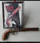 ENGLISH FLINTLOCK TRADE PISTOL BY SHARPE, FIRST QUARTER 19th C - 2 of 7