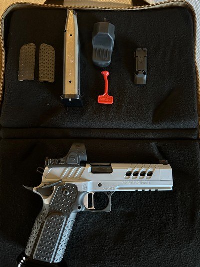 Atlas Gun Works Artemis *Hard Chrome* 9mm Perfect Zero RDS