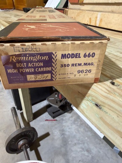 Remington model 660 350 magnum RARE