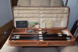 OUTSTANDING BROWNING SUPERPOSED PIGEON SMALL GAUGE 20/28/410 3 BARREL HUNTING SET - 1 of 12