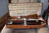 OUTSTANDING BROWNING SUPERPOSED PIGEON SMALL GAUGE 20/28/410 3 BARREL HUNTING SET - 6 of 12