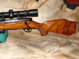 ABSOLUTELY GORGEOUS LH LEFT WEATHERBY MARK V 240 WM RARE #3 HEAVY BARREL W/ LEUPOLD VX-3L 4.5-14 56mm B&C RETICLE - 4 of 12