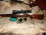 GORGEOUS RARE CASED LH LEFT HAND SAUER 200 LUX RARE 243 WIN WITH OUTSTANDING WOOD - MINTY - 2 of 9