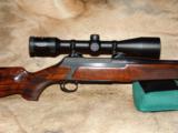GORGEOUS RARE CASED LH LEFT HAND SAUER 200 LUX RARE 243 WIN WITH OUTSTANDING WOOD - MINTY - 5 of 9