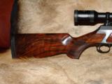 GORGEOUS RARE CASED LH LEFT HAND SAUER 200 LUX RARE 243 WIN WITH OUTSTANDING WOOD - MINTY - 9 of 9