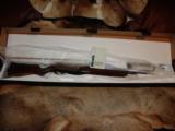 GORGEOUS FIDDLEBACK LEFT HAND LH BROWNING BAR SHORTTRAC 243 WIN WITH GREAT WOOD NEW IN THE BOX - 1 of 12
