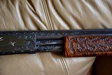 Absolutely Gorgeous Very High Quality 1952 Highly Engraved Ithaca 37R 20 Gauge 28