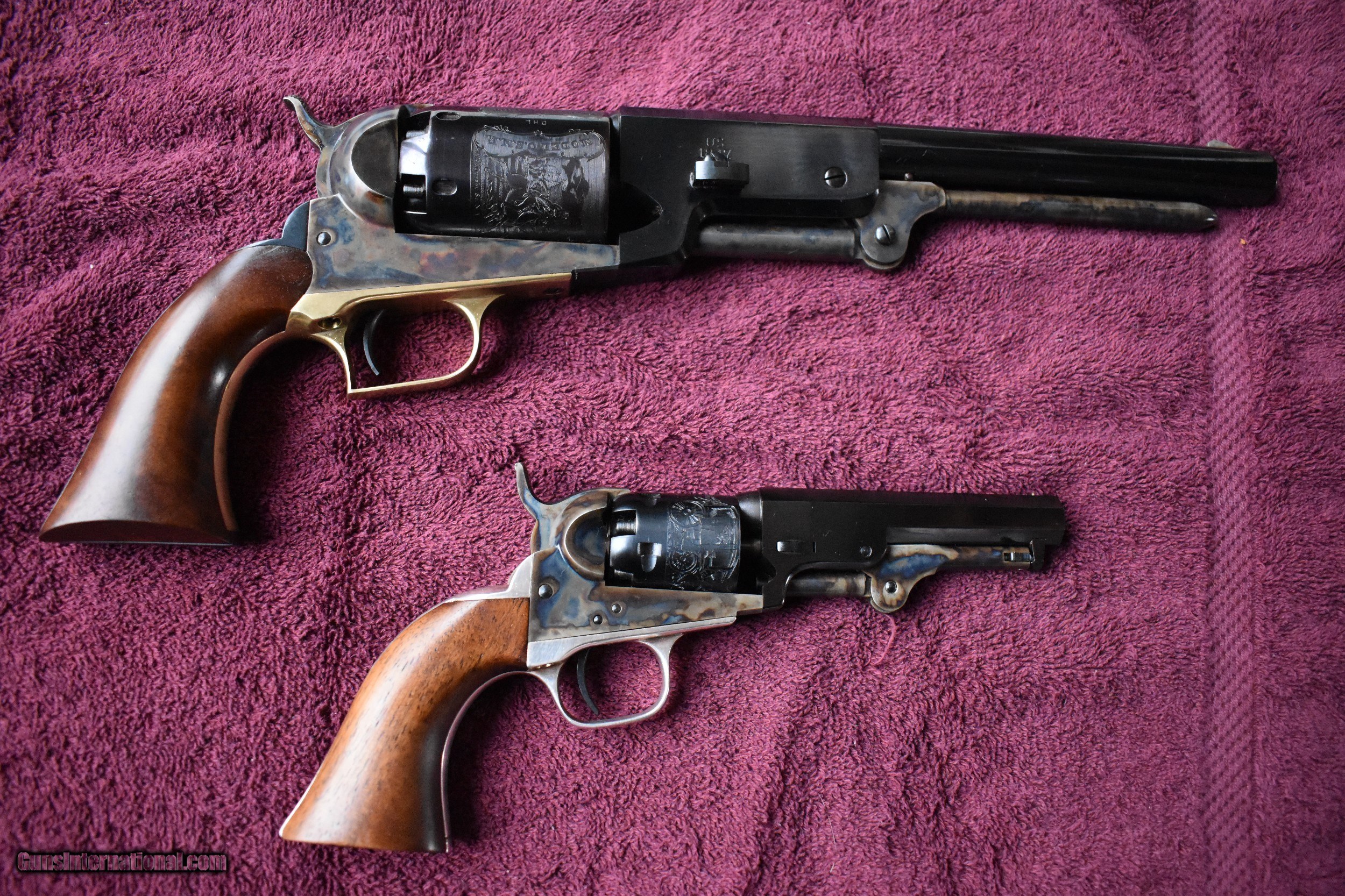 4 Colt 3rd Generation Signature Series Black Powder Revolvers 1849 ...