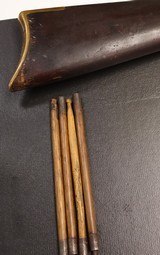 Rare Original first model Henry rifle hickory cleaning rod. - 8 of 8