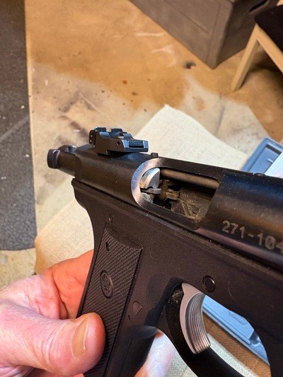 Ruger Mark III .22LR 5.5” Bull Barrel – Excellent – 4 Magazines – Box - Image 4 of 6