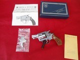 Smith & Wesson Model 60 No Dash Chiefs Special 38 Spl - As New in Box - 1 of 14