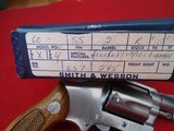 Smith & Wesson Model 60 No Dash Chiefs Special 38 Spl - As New in Box - 13 of 14