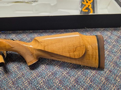 NIB Browning X Bolt 2 White Gold Medallion Maple Stock RARE 280 Rem. Octagon Barrel Super Wood - Image 3 of 15