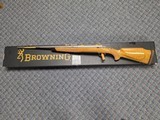 NIB Browning X Bolt 2 White Gold Medallion Maple Stock RARE 280 Rem. Octagon Barrel Super Wood - Image 1 of 15
