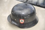 Original? German WW 2 SS Double Decal M40 Allgemeine Parade Helmet - 1 of 3