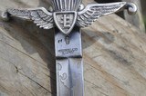 WW 2 Slovokia/Hungarian Pilots Dagger Etched and Inscribed - 4 of 5