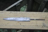 German WW 2 SS Damascus Honor Dagger Blade, Eichorn, Paul Muller - 1 of 3