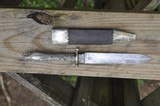 Sheffield 19th Century Civil War Period Spear Point Bowie Knife - 1 of 2