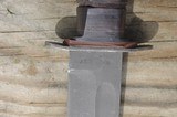 PAL RH 37 USN Marked Fighting/Survival Knife W/Leather Scabbard - 4 of 5