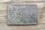 Confederate Civil War Atlanta Style CSA Belt Plate - 1 of 3