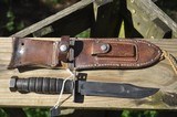 Viet Nam Camillus, N. Y. Early Pilots Survival Knife with Scabbard - 3 of 6