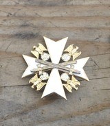 German WW 2 Eagle Order Second Class with Swords, Jewelers Copy - 2 of 2