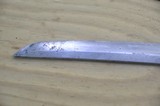 Old Pre WW 2 Japanese Childs Katana Hand Forged with Hand Forged Iron Suba - 10 of 12