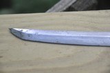 Old Pre WW 2 Japanese Childs Katana Hand Forged with Hand Forged Iron Suba - 6 of 12
