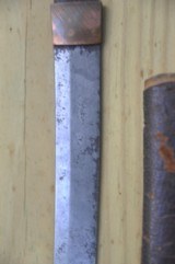 Old Pre WW 2 Japanese Childs Katana Hand Forged with Hand Forged Iron Suba - 5 of 12