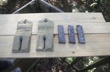 WW 2 Colt Scovill Contract Mags with 2 Avery Pouches 1942 or 3 Dated, 3 Total - 3 of 3