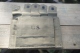 Original US WW 2 5 Cell Thompson SMG Ammo Pouches - 1 of 2