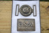 Civil War Confederate Buckle Collection - 1 of 12