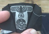 GERMAN WW 2 SS BEVO TRAPAZOID FOR M 43 - 2 of 3