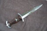 ORIGINAL GERMAN WW 2 EARLY SA DAGGER WITH FULL VICTOR LUTZE DEDICATION - 1 of 6