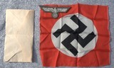 German WW 2 Small Party Flag - 2 of 2