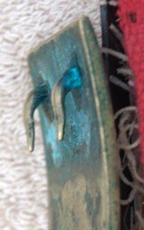 CIVIL WAR VIRGINIA STATE SEAL RECTANGULAR BELT PLATE - 5 of 8