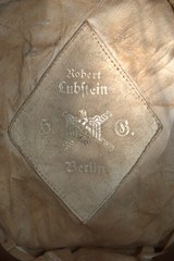 VERY EARLY GERMAN WW 2 HERMAN GORING WHITE SUMMER VISOR - 6 of 6