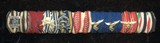 GERMAN WW 2 LUFTWAFFE OFFICER 9 POSITION MEDAL BAR